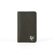 Saffiano Card Holder, Forest Green
