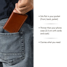 Minimal Card Holder, Rosata Tan