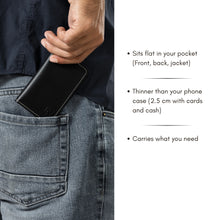 Minimal Card Holder, Black