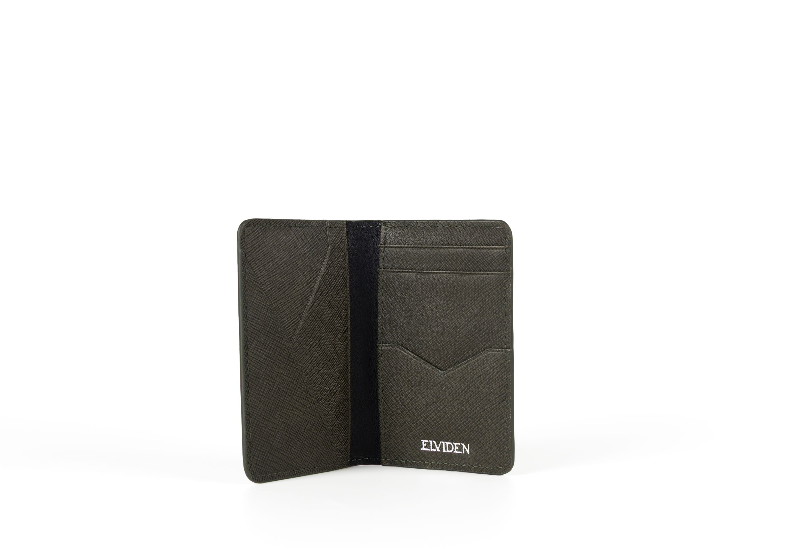 Twin Card Holder, Forest Green