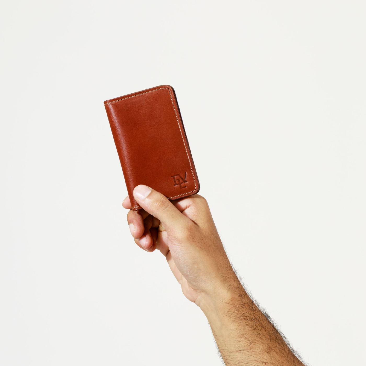 Minimal Card Holder, Rosata Tan