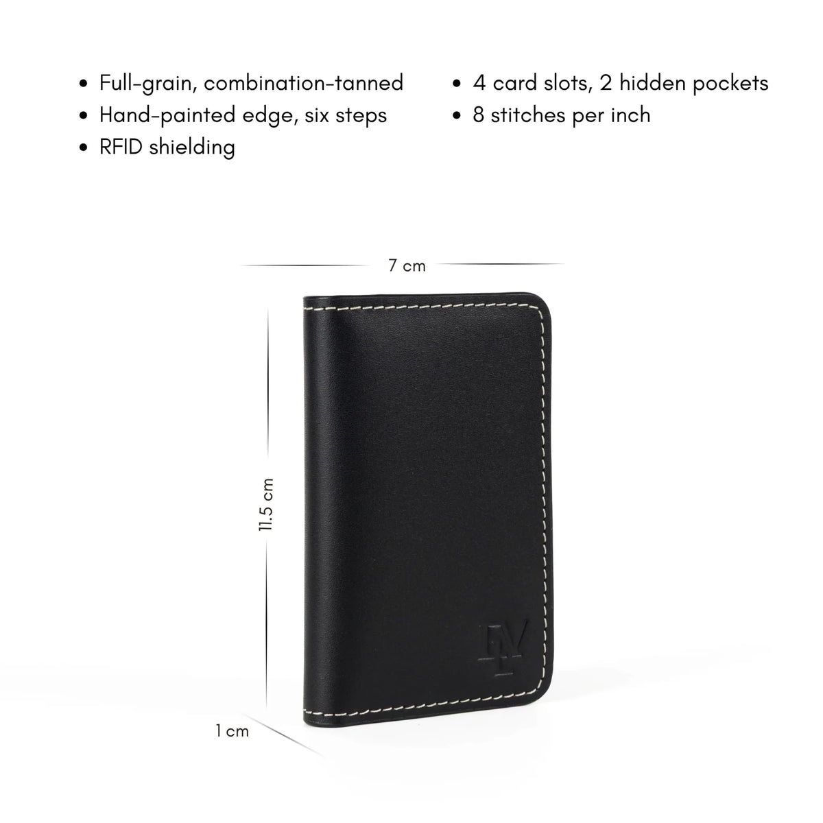 Minimal Card Holder Black product details